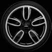 LIGHT ALLOY WHEELS. IT S HOW WE ROLL. 15 LIGHT ALLOY WHEEL OPTIONS 2F0 16 LIGHT ALLOY WHEEL OPTIONS 2GZ 2F3 17 LIGHT ALLOY WHEEL OPTIONS MINI BENEFITS. MINI Service Concept: always up to date.