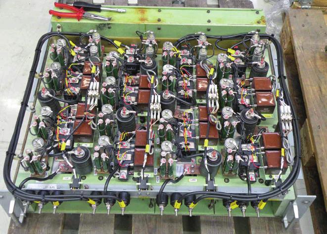 OVERHAUL POWER SUPPLY CONVERTER SYSTEM Scope of services Incoming inspection Disassembly and special cleaning of the converter sets FSU 1.
