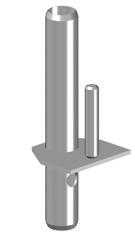 Spigot for ledger with U-piece 5F00202052 1,7 Alu Bridge Aluminium bridges with a lengths of up to 10 m are designed for bridging spans and to build ceiling scaffolds.