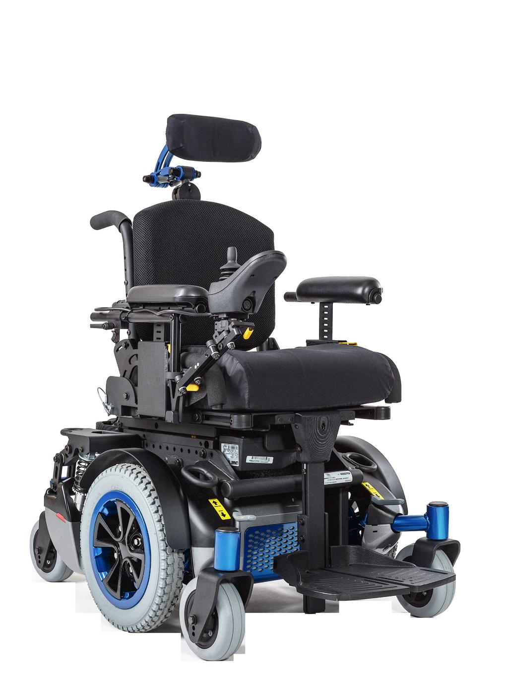 This children s electric wheelchairs performance is as good outdoors as it is indoors, the unique GC3 interactive suspension delivers a smooth, safe and stable ride even when travelling over slopes