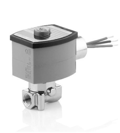 Reliable, proven design with high flows Small poppet valves for tight shutoff Wide range of elastomers for specialty service Mountable in any position Brass and stainless steel constructions SOLENOID
