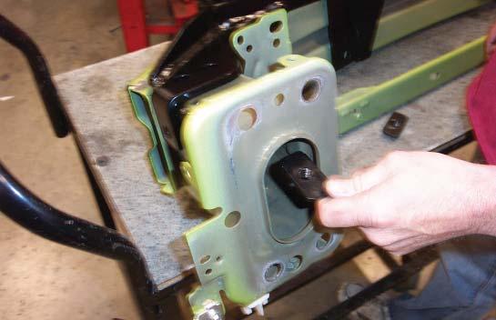 Fig.R Fig.S 16. Working on the passenger side, place one of the supplied ½" lock washers over one of the supplied ½" x 1½" bolts.