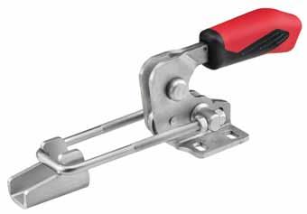 ... at a glance Hook type toggle clamp horizontal with safety latch No. 6848HS, page 44 Hook type toggle clamp horizontal with safety latch No.