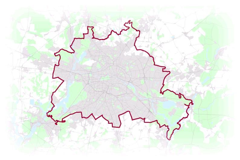 38 km 1. Test Site: Basics of Berlin area: 889 km² inhabitants: 3,4 million 43% car-free households car ownership: 317 cars/1.