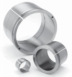 ADAPTER SEEVES Timken adapter sleeves are used in conjunction with a nut and locking device to mount a tapered bore bearing onto a straight shaft using a pull-type fit.