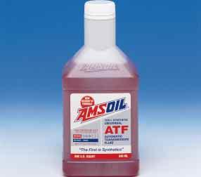 Synthetic Automatic Transmission Fluid AMSOIL Synthetic Automatic Transmission Fluid improves fuel efficiency, reduces transmission temperatures by 20 to 50 F and increases transmission life.