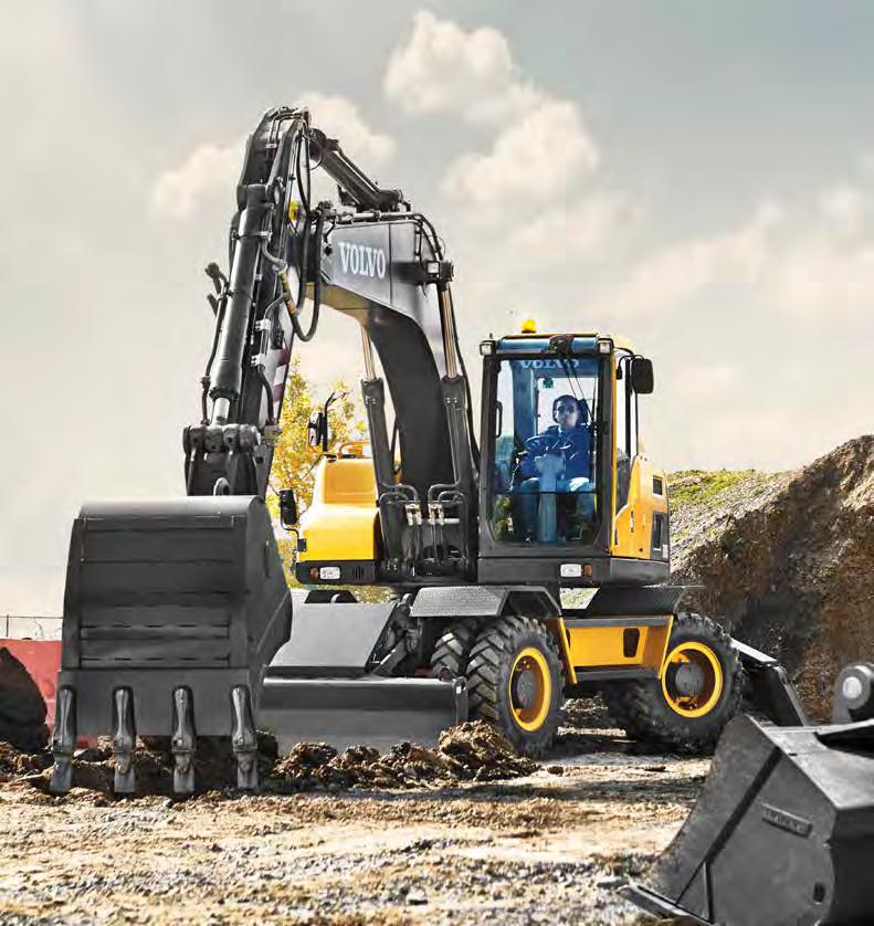 Attachment range Volvo s durable attachments have been purposebuilt to work in perfect harmony with Volvo machines, forming one solid, reliable unit.