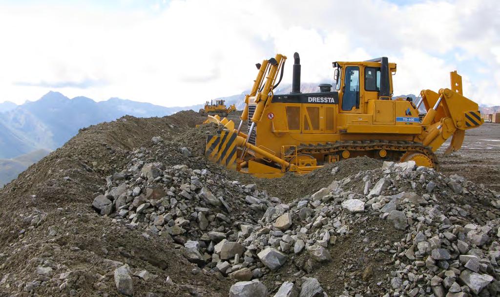 The right tools for the job A great dozer delivers maximum efficiency when it is equipped with the right blades and rippers.