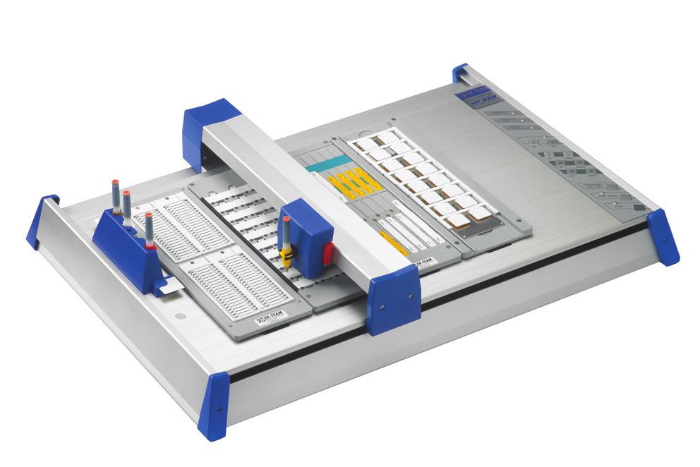 Plotter Systems / WTB2 SERIES TB VP600 P l o t t e r S y s t e m The VP600 plotter system has been designed specifically for plotting high volume wire and terminal block markers.
