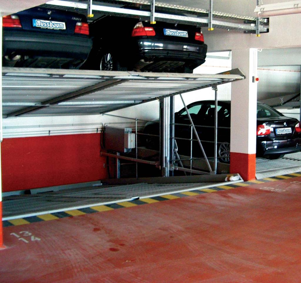 Parking on 2 levels with pit LIFTPARKER N4100 S/D The