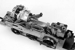 hours of operation. Grease can be added by inserting grease into the gear box inside the locomotive chassis.