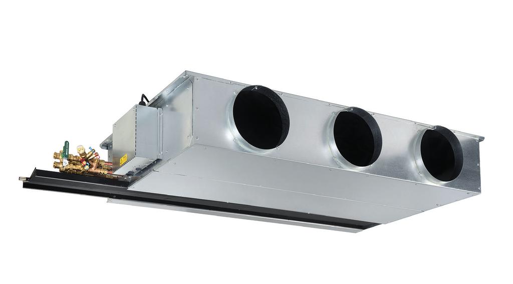 side Fancoil Units Type Horizontal chassis type waterside fancoils for concealed or exposed installations side fancoil units for cooling, heating and fresh air supply applications Nominal sizes 60,