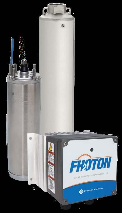 FHOTON SOLARPAK CENTRIFUGAL - ALL-IN-ONE PACKAGE The Fhoton SolarPAK Centrifugal is the system solution to your solar pumping requirements.