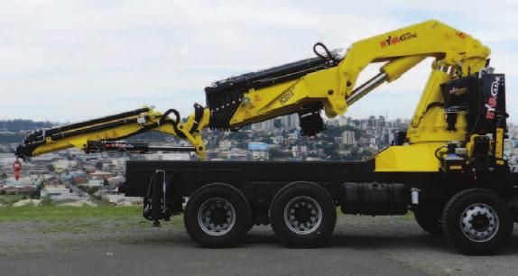 HBR HC SERIES Articulated LAS From 8 to 165 tonne metre The high-performance double linkages and