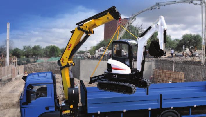 uses, including challenging loads that require absolute precision and high lifting capacity.