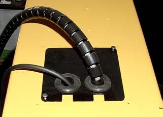 Cable tie here P4 39. If you do not have a monitor tray and stand it will be necessary to purchase one from Dynojet to mount the Control Panel assembly.