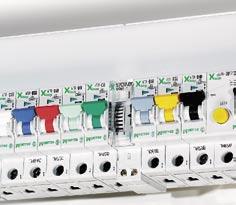 Preformed knockouts for ease of installation Distinct wiring zones for