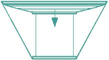Options and Surcharges Two Shades on One Headrail Two shades on one headrail is the option used most often when installing shades over a sliding glass door. The center gap between shades is 3/8.