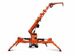 They are well suited to working in warehouses or where access is difficult for other cranes, especially where heavy loads need to be