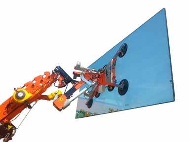 They are used for accurate handling and installation of glass panes, and are faster and more efficient than a single suction cup since a single operator can