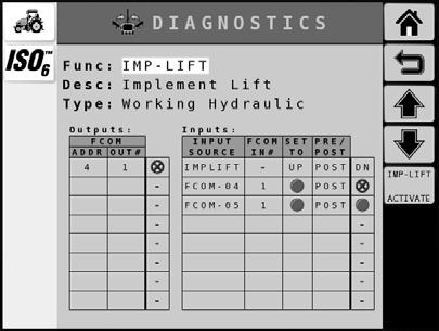 At the Fold Sequence screen, press the Function Diagnostics button. 2. At the Diagnostics screen, select the Function from the drop down box.