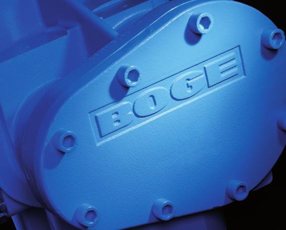 Powerful specialists The BOGE S series: Powerful, efficient and reliable screw compressors for