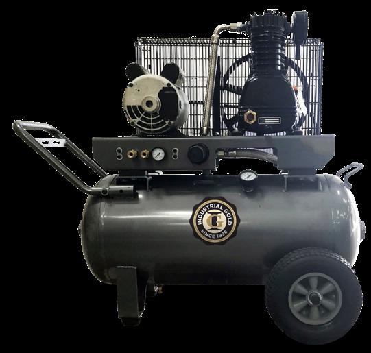 The air compressor is precision built from the finest