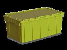 75 mm 66 litres 3.0 kg Container is only stackable on the lid See chapter Dollies.
