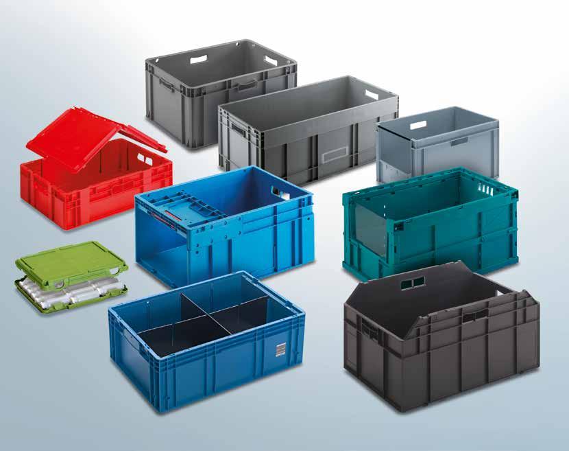Special Solutions 1 3 6 2 7 5 4 8 9 1 2 3 4 5 Container with special measurements 700 x 470 mm The size of some products often requires the development of containers with application-specific basic