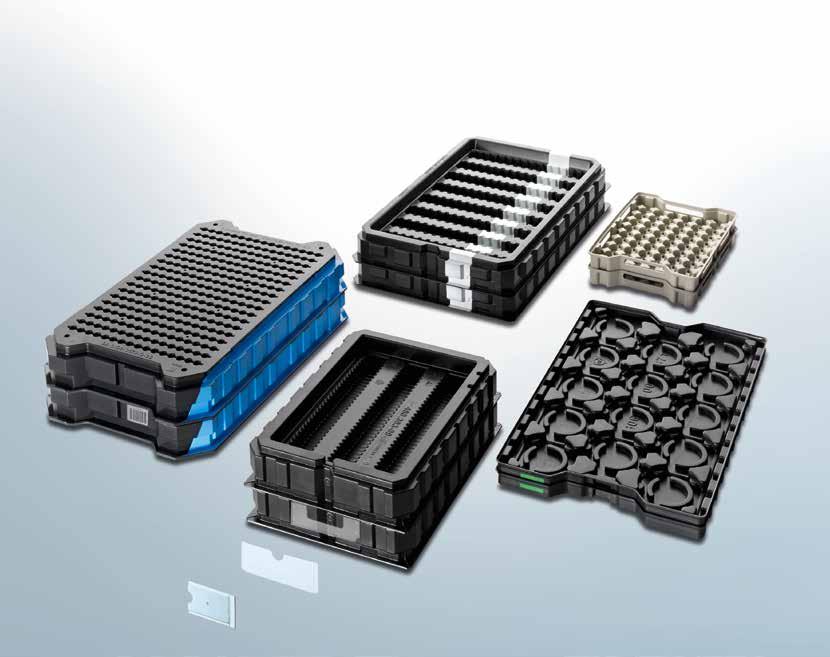 Accessories and Extras THERMOFORMED COMPONENT HOLDERS Customer specific accessories Component holders are individual products, each tailored to customer requirements.
