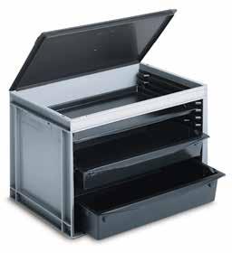 Electro-Conductive Products ESD 4-10 Container trays Order No.