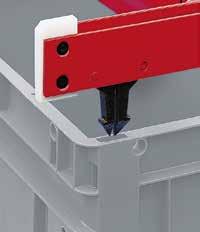 EUROTEC 1 Shell handle for manual handling Alternative: Handle slot / profile handle 1 2 2