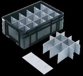Insert containers / Dividers EUROTEC Order No.
