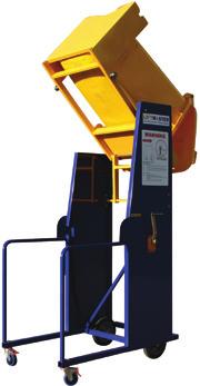 Safe lifting capacity of 50kg Lifts 80L, 120L, 140L and 240L bins (no adjustment required) Simple manual crank handle operation Fits through internal doorways (with winch handle removed) The Ecolift