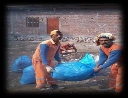 have no sanitary worker to provide regular
