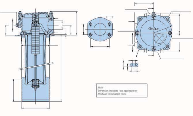 Tanktop Mounted Return Line Filters BGT Series Specification (cont.