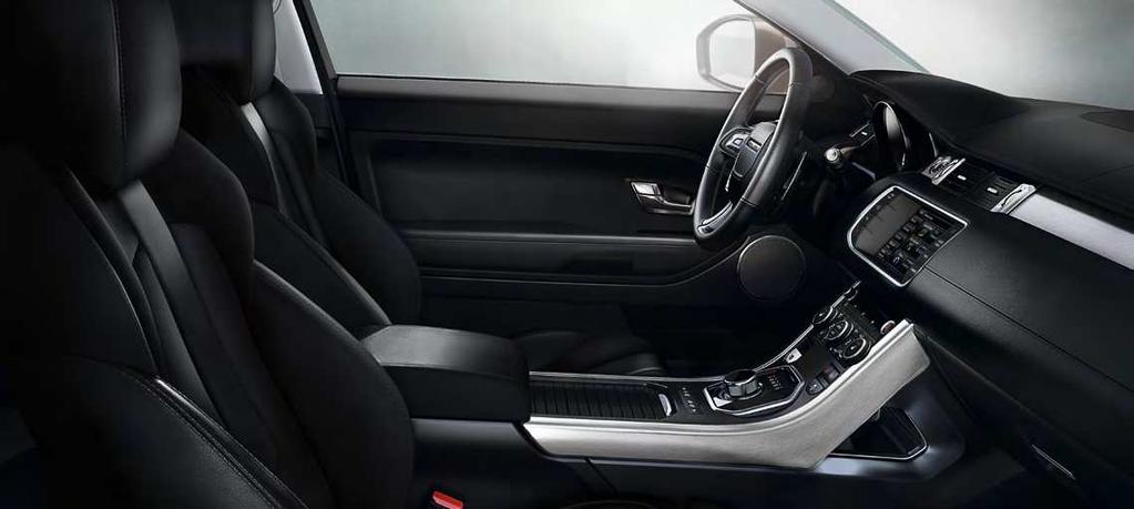 Oxford leather on Autobiography and Premium Interior Pack. Perforated Grained leather on Dynamic models.