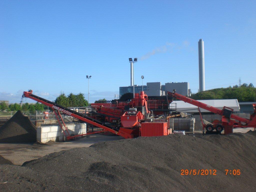 NCC Recycling Recycling of sweep sand