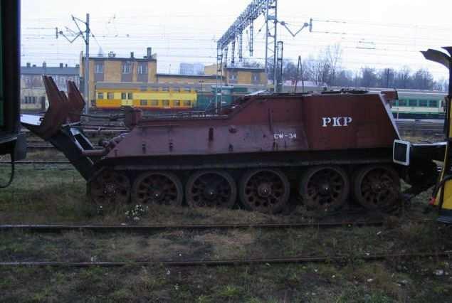 CW-34 Unknown location (Poland) It was used by PKP (Polish States Railways) as a part of special rescue/recovery