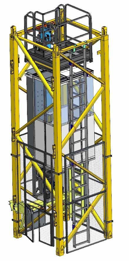 CabLIFT Developed with Alimak Hek -- exclusive to Potain Fast and