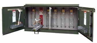 Designs Engineered to Customer Requirements Utility, Industrial, Military, Universities, Correctional, Hospitals, WWT Facilities Air-Insulated Dead-Front Pad-Mounted Switchgear Type PSE Three-Phase,