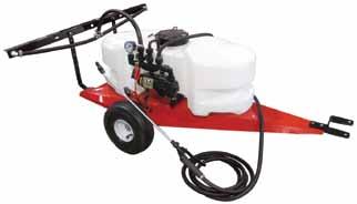 94 trailer sprayer Freight Extra Freight Extra 25 gallon corrosion resistant poly tank with sump for easy draining 3.
