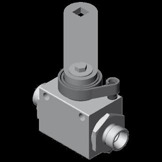 ype of connection LR = threaded connection - light range DIN 2353 SR = threaded connection - heavy range DIN 2353 Other types of connection on request N up to 350 bar DN 13 Materials Housing,