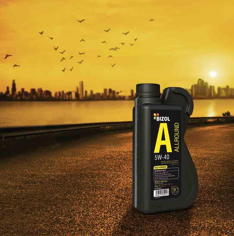 to shearing strain and ageing BIZOL Allround 15W-40 is a modern high performance Mineral Motor Oil for all year-round use in petrol and diesel engines, including engines with turbocharger and