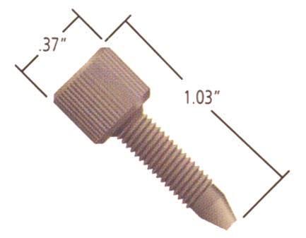 Two-Piece Fingertight Fittings Fingertight Fittings High Pressure Fingertight Fittings Our original Two-Piece Fingertight Fittings were designed exclusively for 1/16" OD tubing.