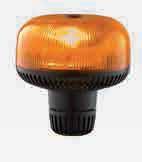 Provided with polycarbonate dome, LWX beacons are available with: ISO B1 (FLAT BASE) LWX R B LWX F B > ECE R65 APPROVED < > LOW CONSUMPTION < > EXCELLENT OPTICAL PERFORMANCE < PC DOME AL BODY R P M