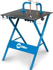 Workstations Count on Miller to design the perfect workbench to make welding projects faster and easier.