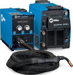 AlumaFeed Synergic Aluminum Welding System See literature no. DC/34 Dedicated aluminum system for the most advanced MIG and synergic Pulsed MIG performance.