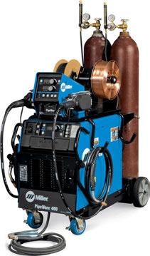 PipeWorx Welding System See literature no. PWS/2.0 Optimized for pipe fabrication shops PipeWorx Welding System (#951 381) shown with Accessory Kit (#300 568). Feeder includes drive rolls.