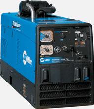 Designed for more than 30,000 hours of operation and warranted for three years by Miller. Battery charge/jump start.